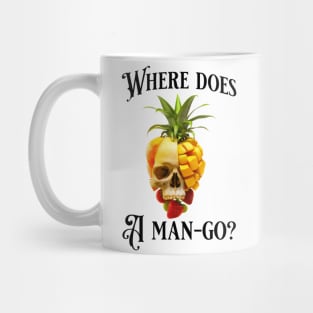 Man-Go: The Juicy Enigma Mug